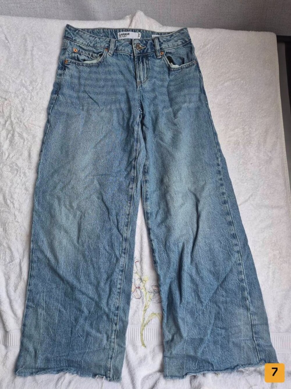 Garage Wide-leg jeans Size 26 light blue